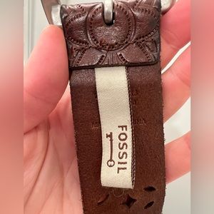 Fossil Leather Belt